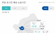 고속도로 교통상황은?…‘오전 10시 출발’ 서울→부산 7시간50분