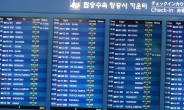 [헤럴드pic] 마스크와 공항