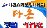 ‘안산화폐 다온’ 10% 특별할인 7월까지 연장