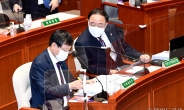[헤럴드pic] 예결위에 참석한  홍남기 부총리 겸 기획재정부 장관