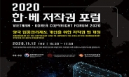 2020 한국-베트남 저작권 포럼, 양국 협력방안 논의