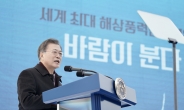 文대통령 “신안 해상풍력 사업, 가슴뛰는 프로젝트”