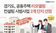 경기도, 공동주택 리모델링 컨설팅 시범 2개 단지 선정
