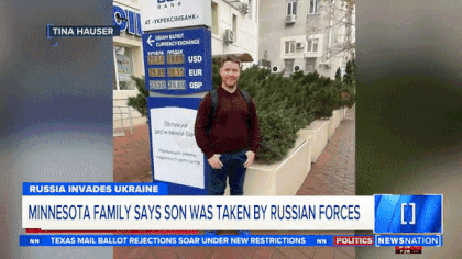 [영상] 우크라 탈출하려다…美 남성 러시아군에 구금돼 [나우,어스]