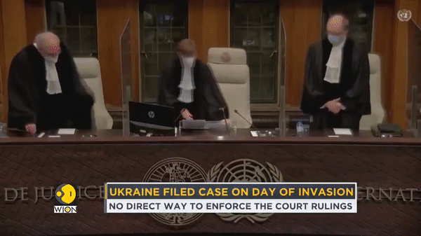 [영상] ICJ, 러시아에 군사작전 중단 명령 [나우,어스]