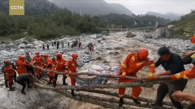 [영상] ‘사망자 72명’ 中 쓰촨 지진 ‘설상가상’…규모 4.5 여진·비 예보까지 [나우,어스]