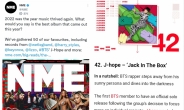 방탄소년단 제이홉 ‘잭인더박스’, 英 NME ‘2022베스트앨범50’ 중 42위 차지