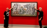 피카소 '6·25전쟁 그림'에 테러했다 역풍… 과격 환경운동 단체 