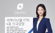 대신증권, 국채 10년물 ETN 4종 신규 상장