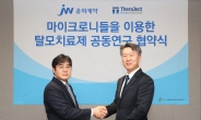 JW중외제약, 테라젝아시아와 마이크로니들 탈모치료제 공동연구