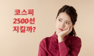 코스피, 장초반 기관·외국인 '팔자'에 2500선 위태 [투자360]