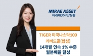 TIGER 미국나스닥100커버드콜(합성) ETF, 14개월째 1%대 월분배율 [투자360]