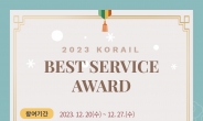 코레일, ‘2023년 최고의 철도 서비스’ 투표 진행