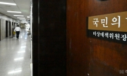 [헤럴드pic] 굳게 닫힌 국민의힘 비대위원장실