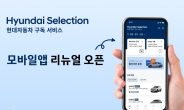 현대차, ‘현대셀렉션’ 리뉴얼 앱 출시…“하루·월 단위 대여 서비스 제공”