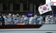 [울랄라포토] 개막식장으로 향하는 한국선수들…