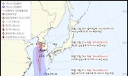 태풍 종다리 20일 밤 광주·전남 영향권