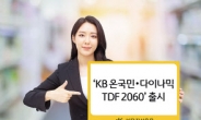 KB운용, 2060년 은퇴 맞춤 TDF 3종 출시