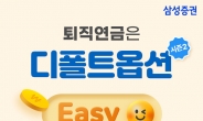 삼성證, ‘퇴직연금은 디폴트옵션 Easy 시즌2’ 이벤트 실시