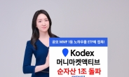 삼성자산운용 KODEX 머니마켓액티브, 상장 한 달 만에 1조원 돌파