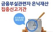 예보, 금융부실 관련자 은닉재산 총 888억원 회수