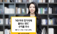 ‘KB 미국 장기국채 플러스 펀드’ 1개월 수익률 1위 [투자360]