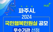 김경일 파주시장 “시민들이 만족하고 신뢰하는 민원 서비스 제공하겠다”