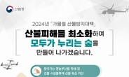 가을철 산불, 감시 및 진화 장비 확충으로 총력대응