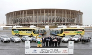 <포토뉴스> 현대 · 기아차 ‘FIFA 대륙간컵’ 공식차량 전달