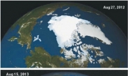 북극 빙하, 작년 대비 60% 증가…“온난화설과 정반대?”