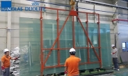 한글라스, 국내 최대 ‘슈퍼점보’ 유리 공급 시작