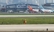 새 쫓으려고 공포탄 ‘쾅’…활주로서 ‘펑’…김해공항 화재로 운항차질