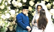 말레이 국왕, 24세 연하 러시아 모델과 결혼