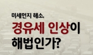 경유세 인상, 미세먼지 대책될까?…김삼화 의원 토론회