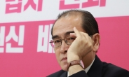 “의회독재 막아야”…태영호, ‘상임위 강제배정 금지법’ 발의