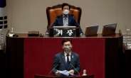 [헤럴드pic] 무제한 토론을 지켜보는 박병석 국회의장