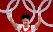[역도] 중국 허우즈후이 여자 49㎏급 금메달
