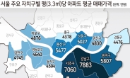 강남·서초 아파트 평(3.3㎡)당 가격 7000만원 돌파 [부동산360]
