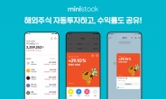 한투 해외주식 투자 앱 ‘미니스탁’, 자동투자 서비스 신청 30만건 돌파