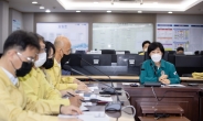 [헤럴드포토]태풍 '난마돌' 점검회의 주재하는 한화진 환경장관