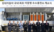 현대차, 서울에 국내 첫 ‘이동형 수소충전소’ 운영한다