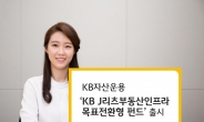 KB자산운용, ‘KB J리츠부동산인프라 목표전환형펀드’ 출시