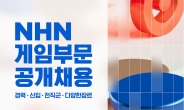 NHN, 게임사업본부 경력·신입 공개 채용