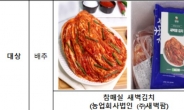 농식품부, 김치품평회 대상에 새벽팜 '참매실 새벽김치'선정