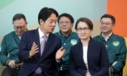 대만 대선 집권당 후보, 野와 10%P  ‘격차’