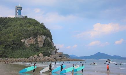 안전한 전남 해변에서 시원한 여름 보내세요