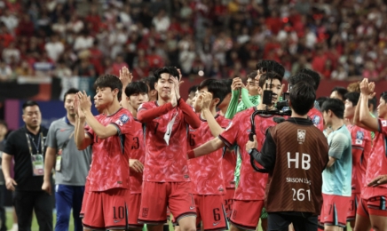 한국축구, 월드컵 3차예선 ‘죽음의 조’ 피했다…요르단 등 중동팀과 한 조