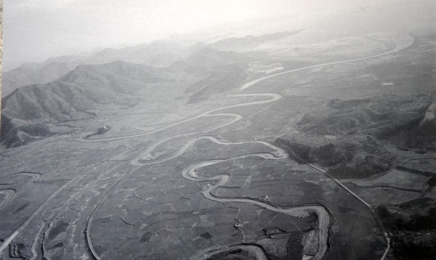 1960년대 순천만과 동천 사진입니다