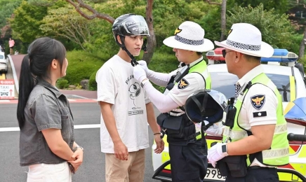 호남대, 광산경찰서와 ‘전동킥보드 안전 운행 캠페인’