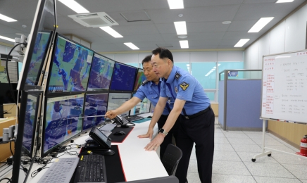 이명준 서해지방해양경찰청장, 기상 악화 대비  일선 치안 현장 점검